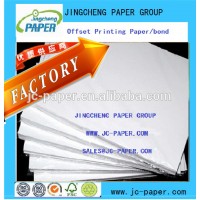 uncoated woodfree white offset printing paper