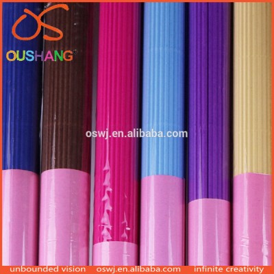 Oushang Custom Printing Craft Corrugated Paper Rolls