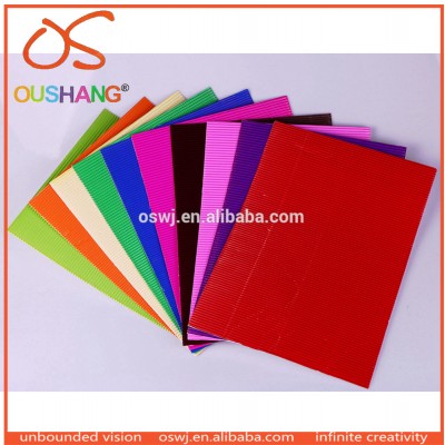 Eco-friendly Multi-color Corrugated Cardboard Kraft Paper Sheets